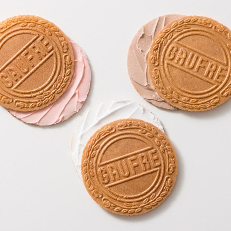 Kobe Fugetsudo x Chiikawa Usagi Mini Gauffre Cookies 3pcs x 2 packs - Kawaco