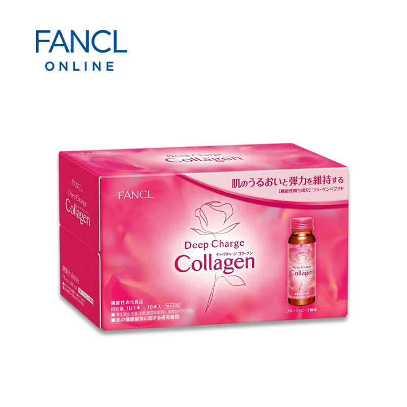 Fancl Deep Charge Collagen Drink 50ml x 10pcs - Kawaco