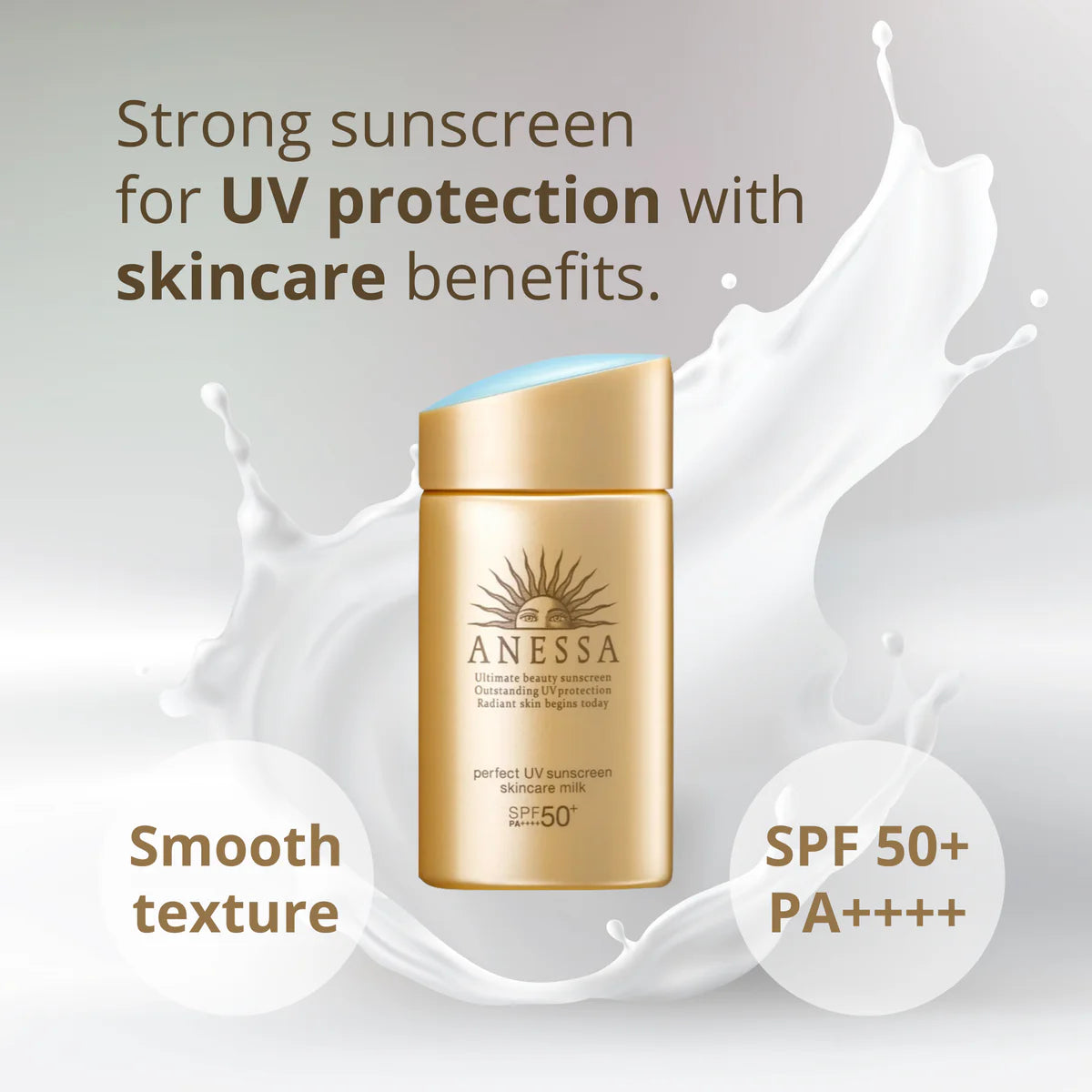 Anessa Perfect UV Sunscreen Skincare Milk 60ml - Kawaco