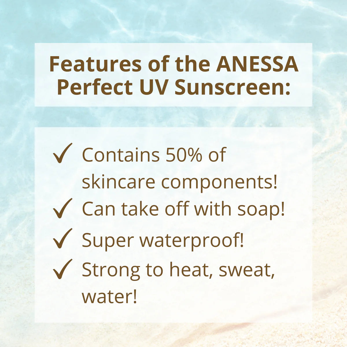 Anessa Perfect UV Sunscreen Skincare Milk 60ml - Kawaco