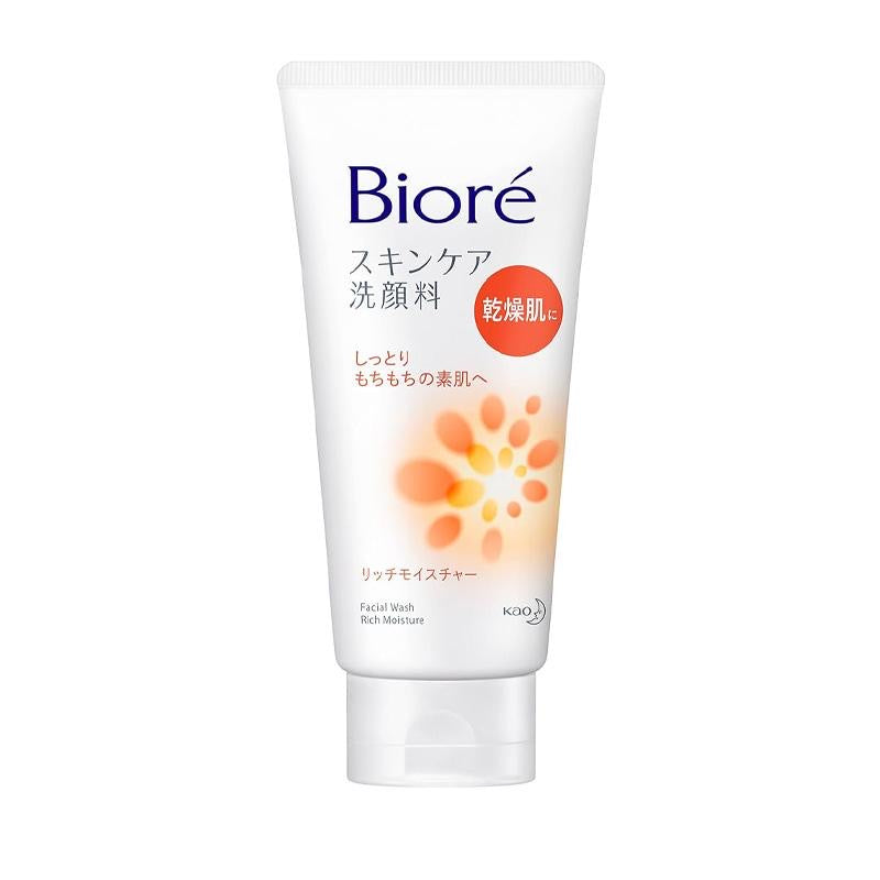 Biore Rich Moisture Foaming Wash 130g - Kawaco