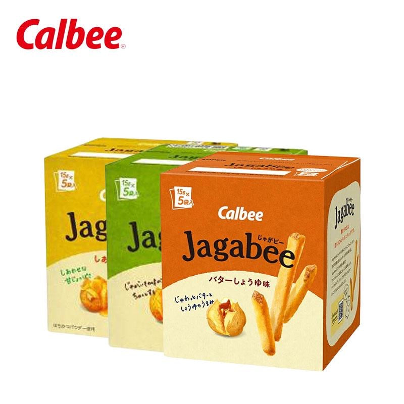 Calbee Jagabee Potato Sticks 75g (15g x 5pcs) - Kawaco