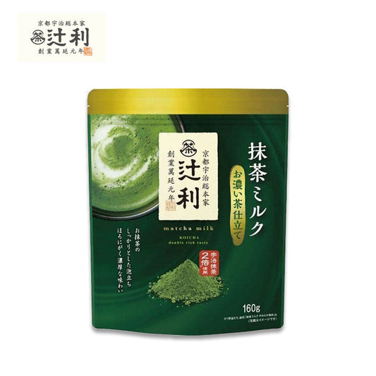 Tsujiri Matcha Milk (Koicha Double Rich Taste) 160g - Kawaco