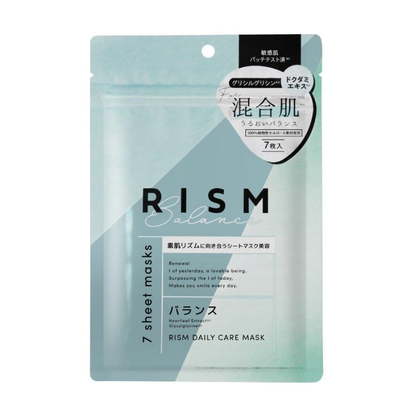 RISM Daily Care Mask (Combination Skin) 7pcs - Kawaco