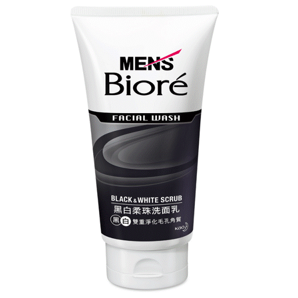 Biore mens facial cleanser deep cleansing 130g - Kawaco